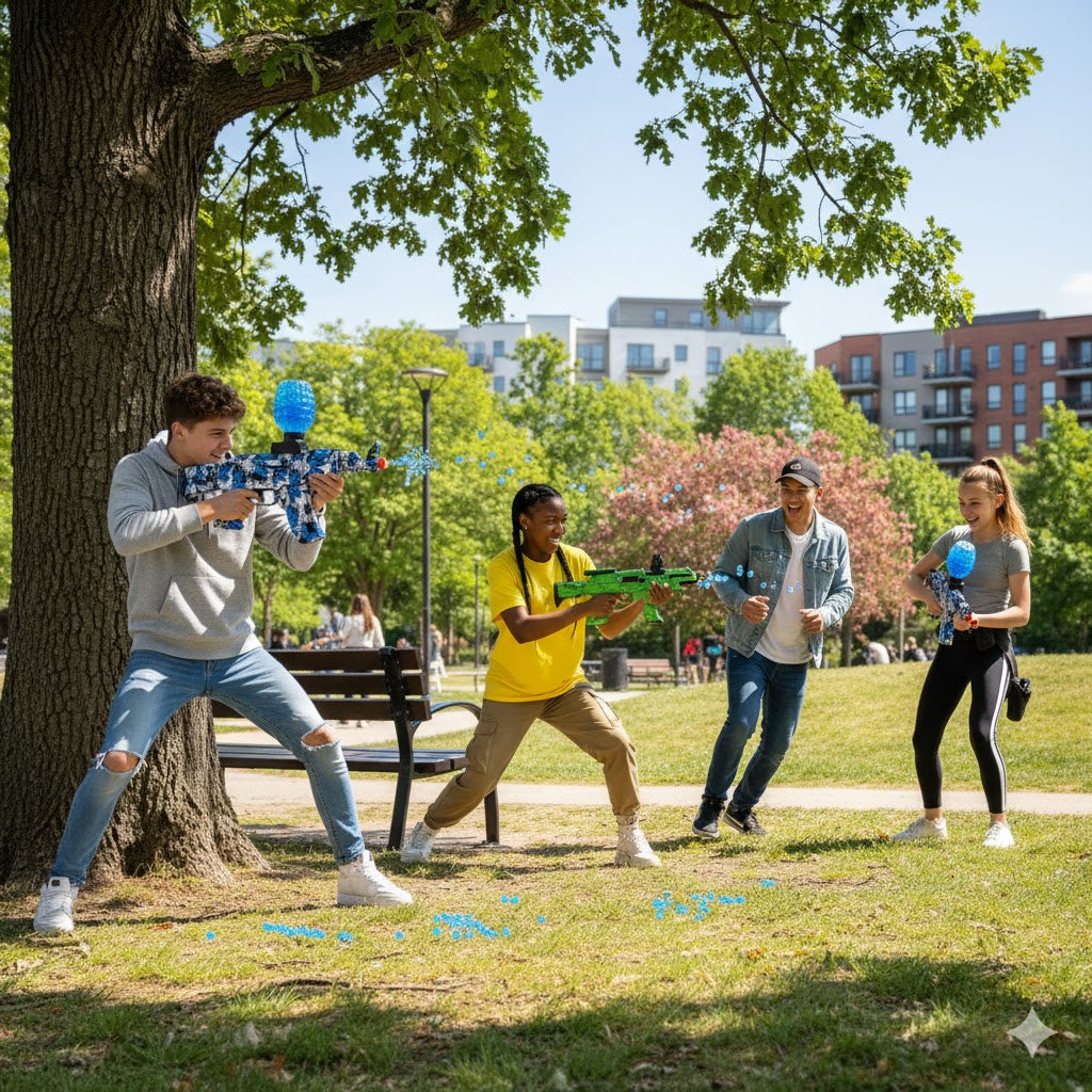 Arminha de Gel Elétrica AK47: Ação e Adrenalina Sem Fim!